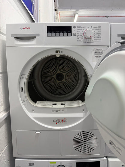 Refurbished Bosch WTB84200GB 8kg Condenser Tumble Dryer - White