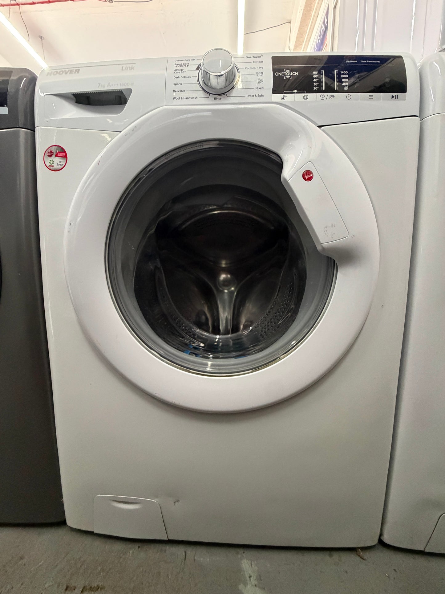 Refurbished Hoover H3W410TE 10Kg 1400RPM Washing Machine – White