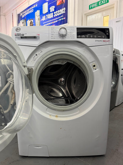 Refurbished Hoover DXA68W3 7Kg 1600RPM Washing Machine – White