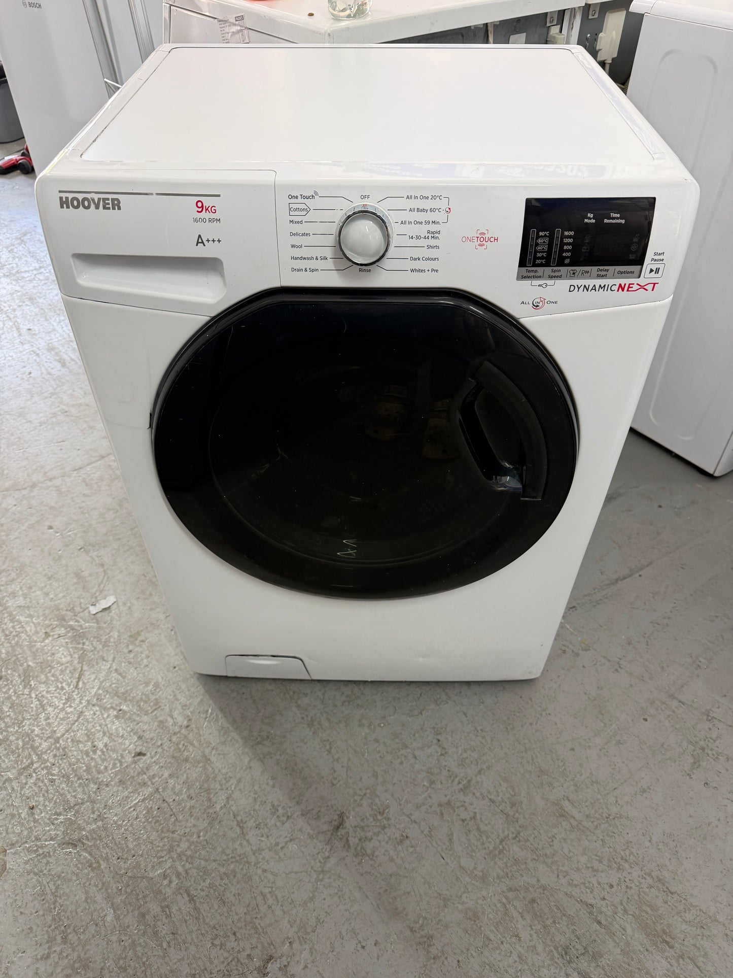 Refurbished Hoover DXOC69AFN3 9Kg 1600RPM Washing Machine – White