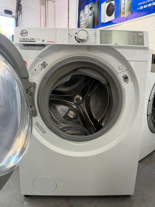 Refurbished Hoover HDB4106AMC 10Kg/6Kg 1400RPM Washer Dryer – White