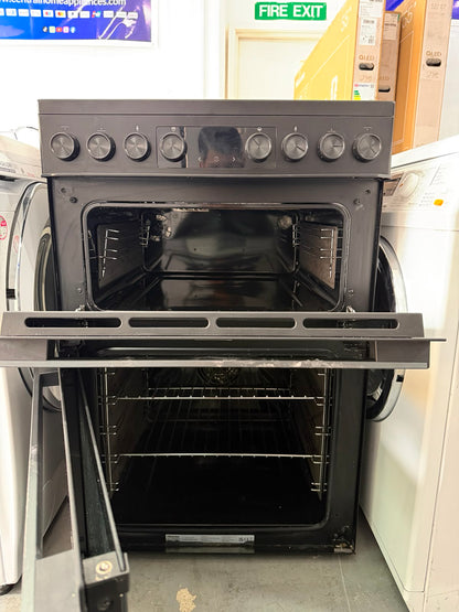 Hisense HDCEC6C20B 60cm Double Oven Electric Ceramic Cooker – Black – Unused Grade A