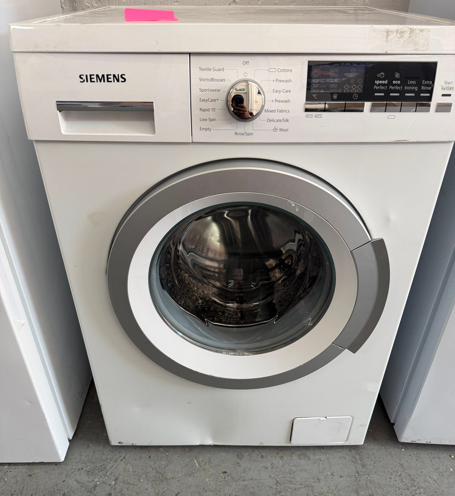 Refurbished Siemens WM14478GB 8kg 1400RPM Washing Machine - White