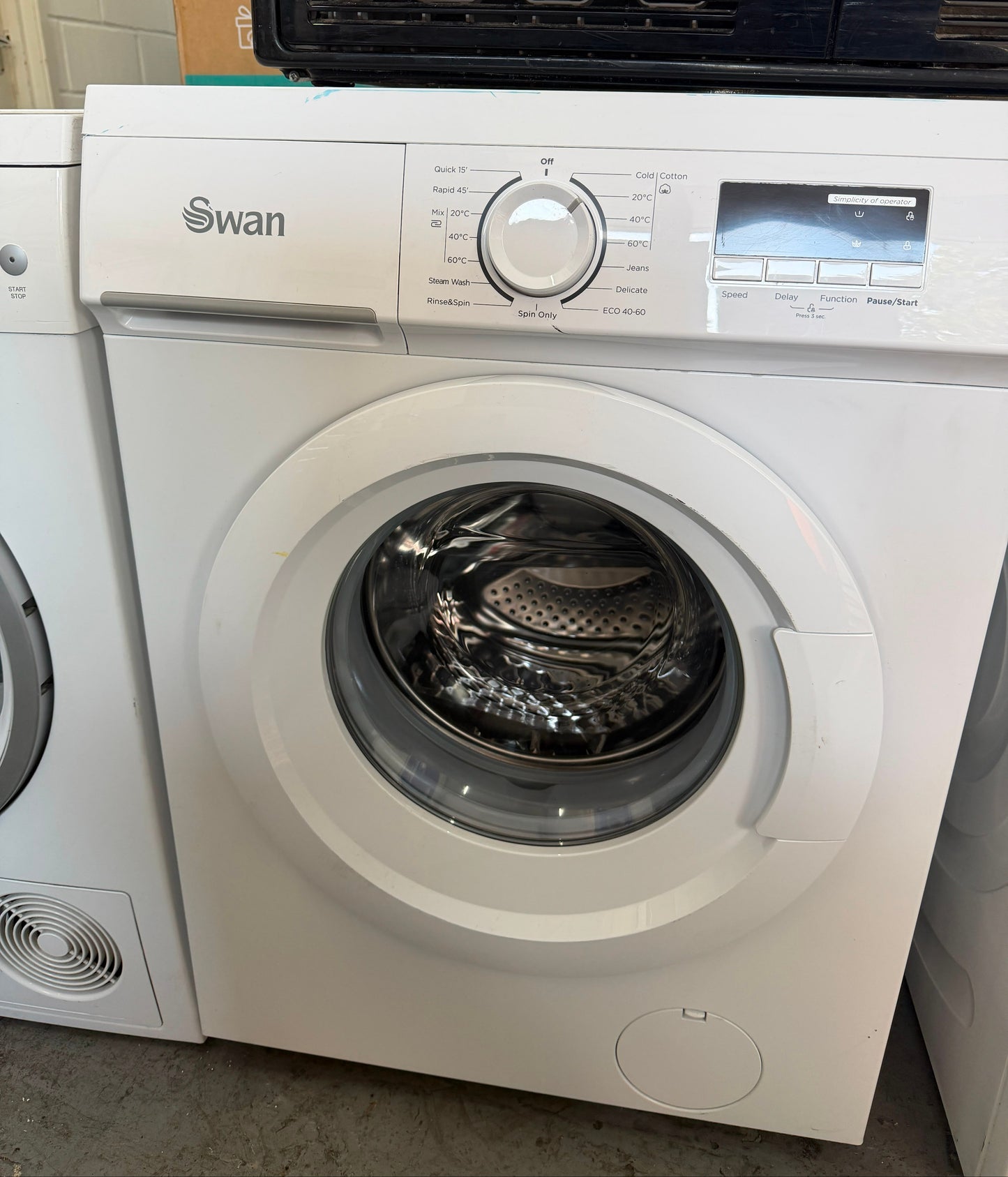 Refurbished Swan SW75150W 7kg 1500RPM Washing Machine - White