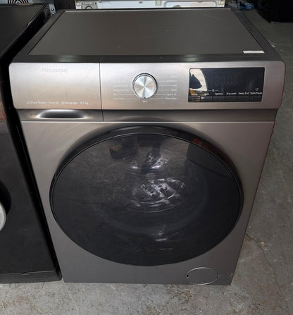 Refurbished Hisense WDQA8014EVJMT 8Kg/5Kg 1400RPM Washer Dryer - Gray
