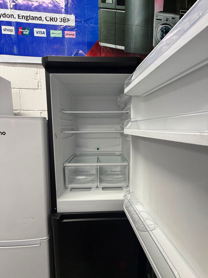 Refurbished Indesit IBD5517BUK1 235L Fridge Freezer - Black