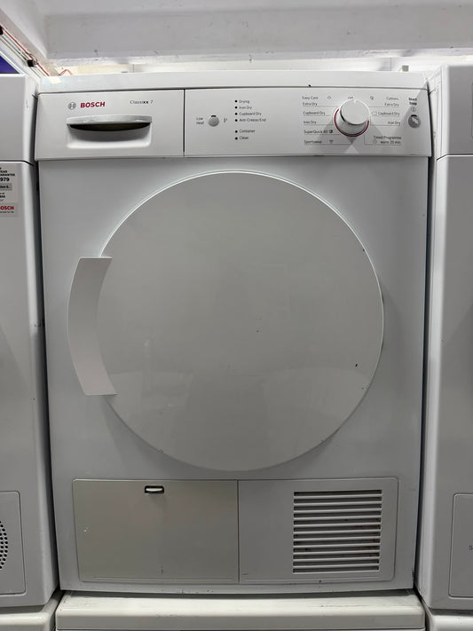 Refurbished Bosch WTE84106GB 7Kg Condenser Tumble Dryer – White