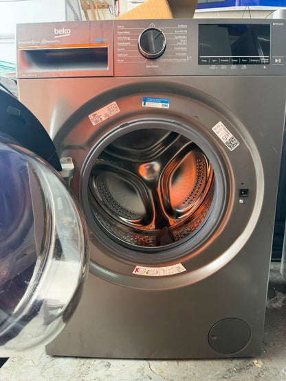 Refurbished Beko B5W5841AG 8kg 1400RPM Washing Machine - Graphite