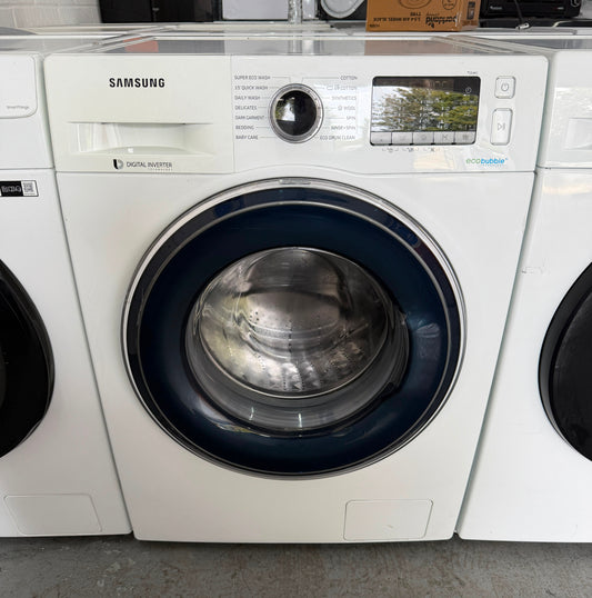 Refurbished Samsung WW90TA046AE 9Kg 1400RPM Washing Machine – White
