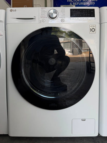 Refurbished LG F4V709WTSE 9Kg 1400RPM Washing Machine – White