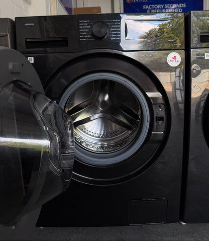 Refurbished Samsung WW90CGC04DAB 9Kg 1400RPM Washing Machine – Black