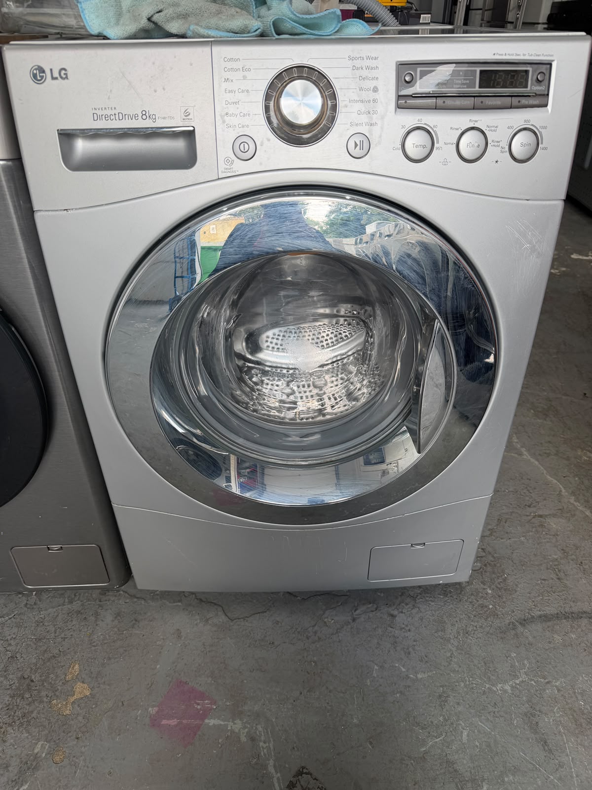 Refurbished LG F1481TD5 8Kg 1400RPM Washing Machine – White