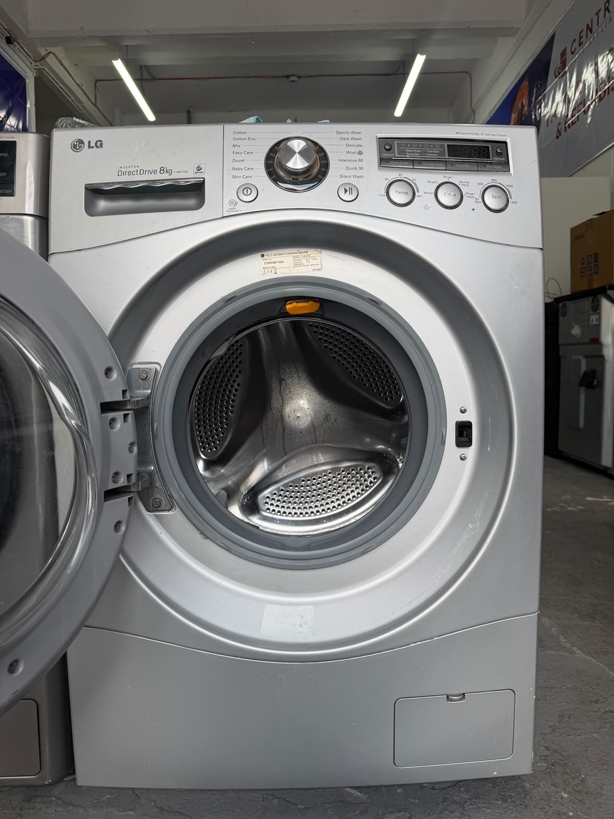 Refurbished LG F1481TD5 8Kg 1400RPM Washing Machine – White