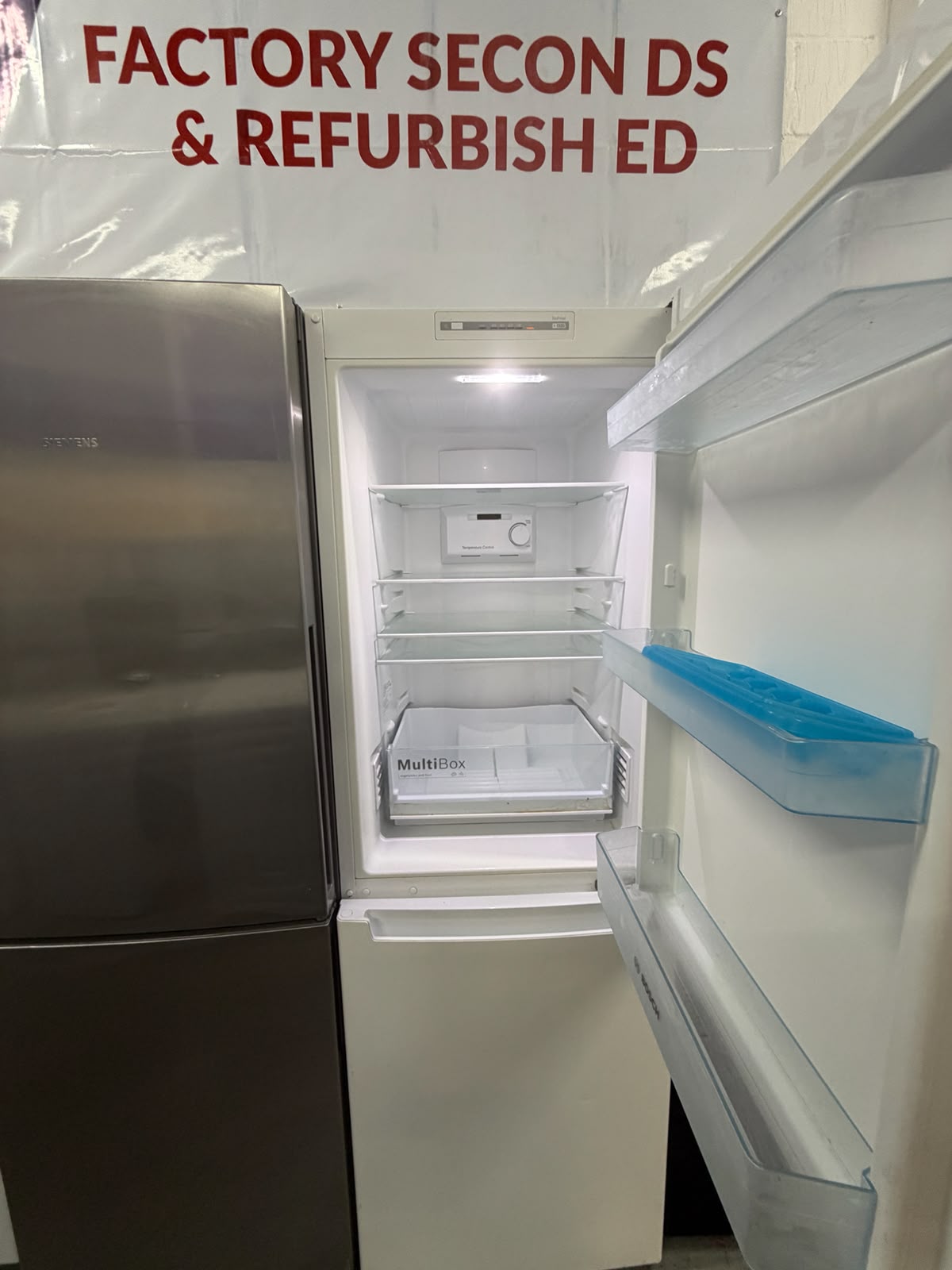 Refurbished Bosch KGN33NW3AG 279L Frost Free Fridge Freezer – White