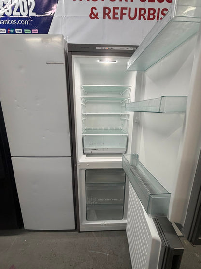 Refurbished Siemens KG33VVIEAG 289L Low Frost Fridge Freezer - Brushed Steel Anti-Fingerprint