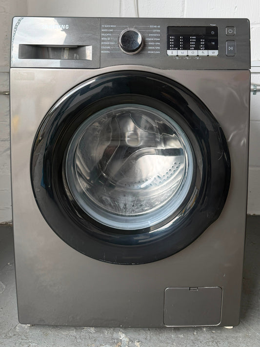 Refurbished Samsung WW90TA046AX 9Kg 1400RPM Washing Machine – Graphite