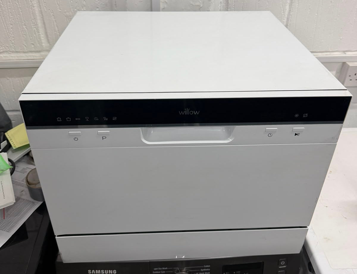 Willow WTTD6W 6 Place Settings Table Top Dishwasher - New Grade A - White