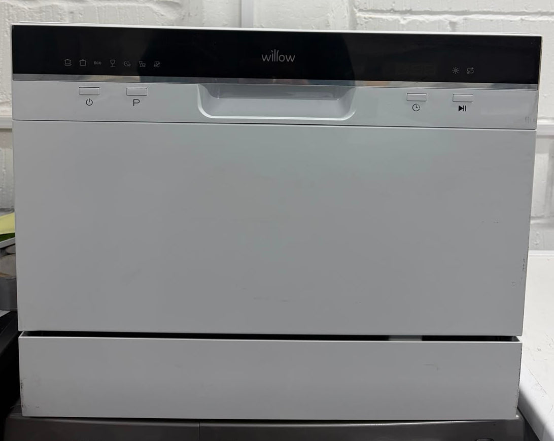 Willow WTTD6W 6 Place Settings Table Top Dishwasher - New Grade A - White