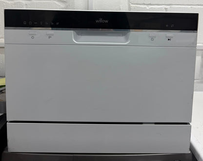 Willow WTTD6W 6 Place Settings Table Top Dishwasher - New Grade A - White