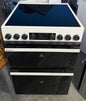 Hisense HDCEC6C20W 60cm Double Oven Electric Ceramic Cooker - New Grade A - White