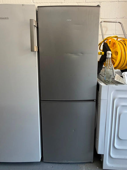 Refurbished Logik LFC50S22 164L 60/40 Frost Free Fridge Freezer – Silver