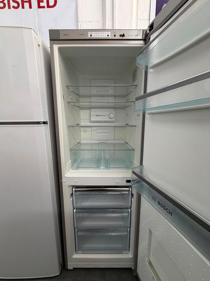 Refurbished Bosch KGH33X65GB 252L 70/30 Frost Free Fridge Freezer – Stainless Steel Look