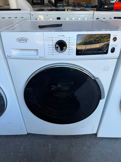 Refurbished Belling FWD8614 8Kg/6Kg 1600RPM Washer Dryer - White