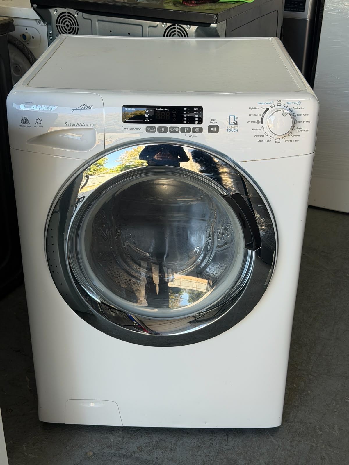 Refurbished Candy GVSW496DC 9Kg/6Kg 1400RPM Washer Dryer - White