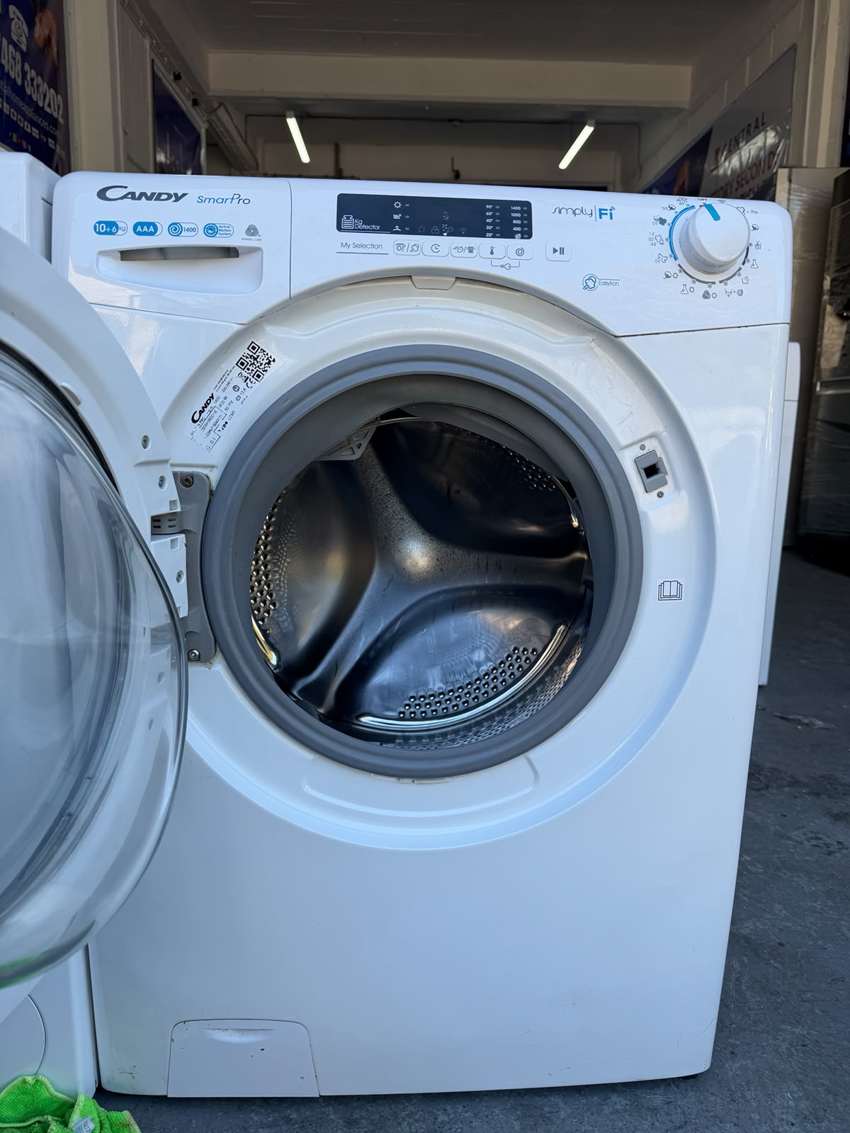Refurbished Candy CSOW41065DC 10Kg/6Kg 1600RPM Washer Dryer - White
