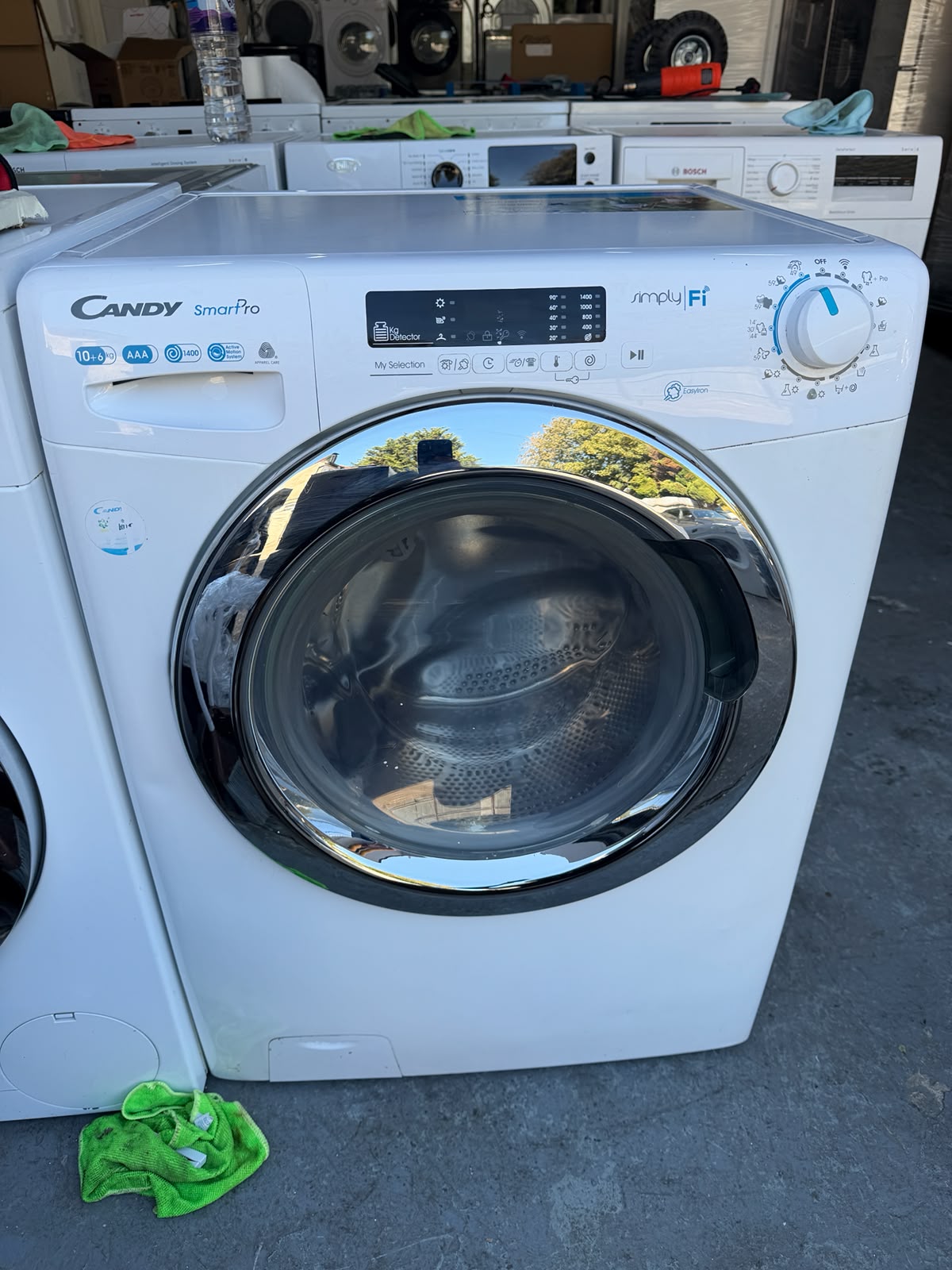 Refurbished Candy CSOW41065DC 10Kg/6Kg 1600RPM Washer Dryer - White