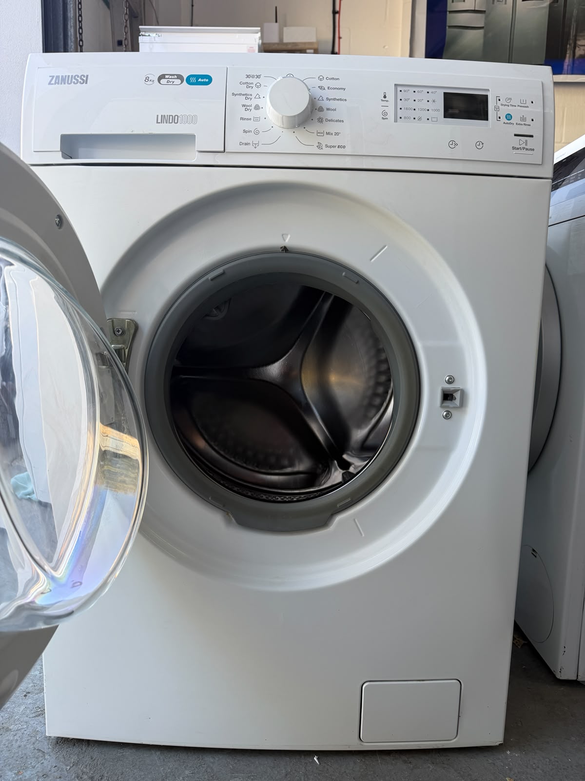 Refurbished Zanussi ZWD81660NW 8Kg/4Kg 1600RPM Washer Dryer - White