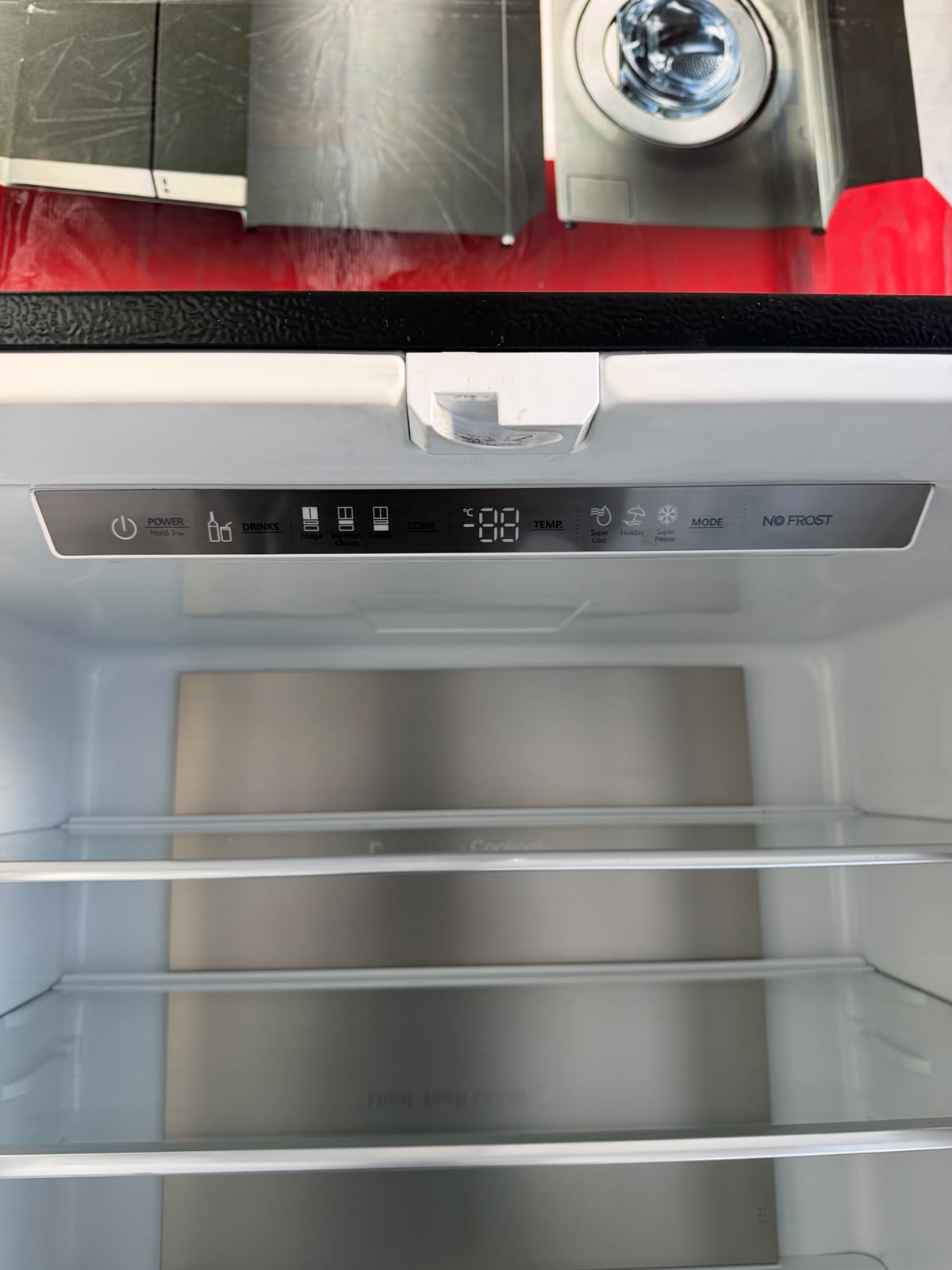 Refurbished Hisense RF540N4WFE 480L French Door Fridge Freezer - Black