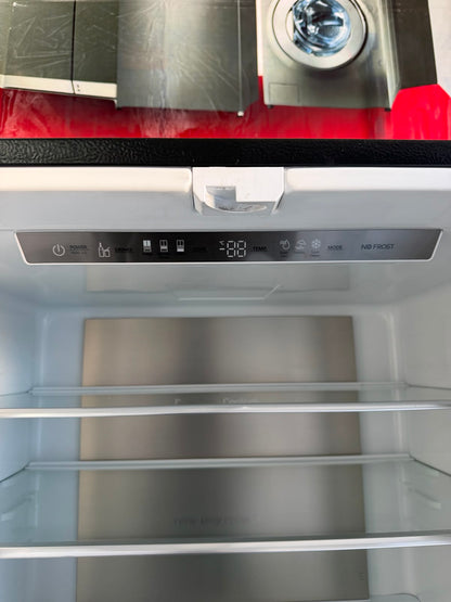 Refurbished Hisense RF540N4WFE 480L French Door Fridge Freezer - Black