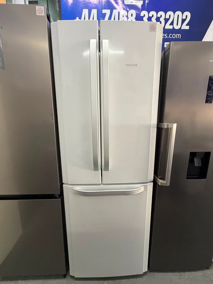 Refurbished Hotpoint FFU3D1W 450L Fridge Freezer - White