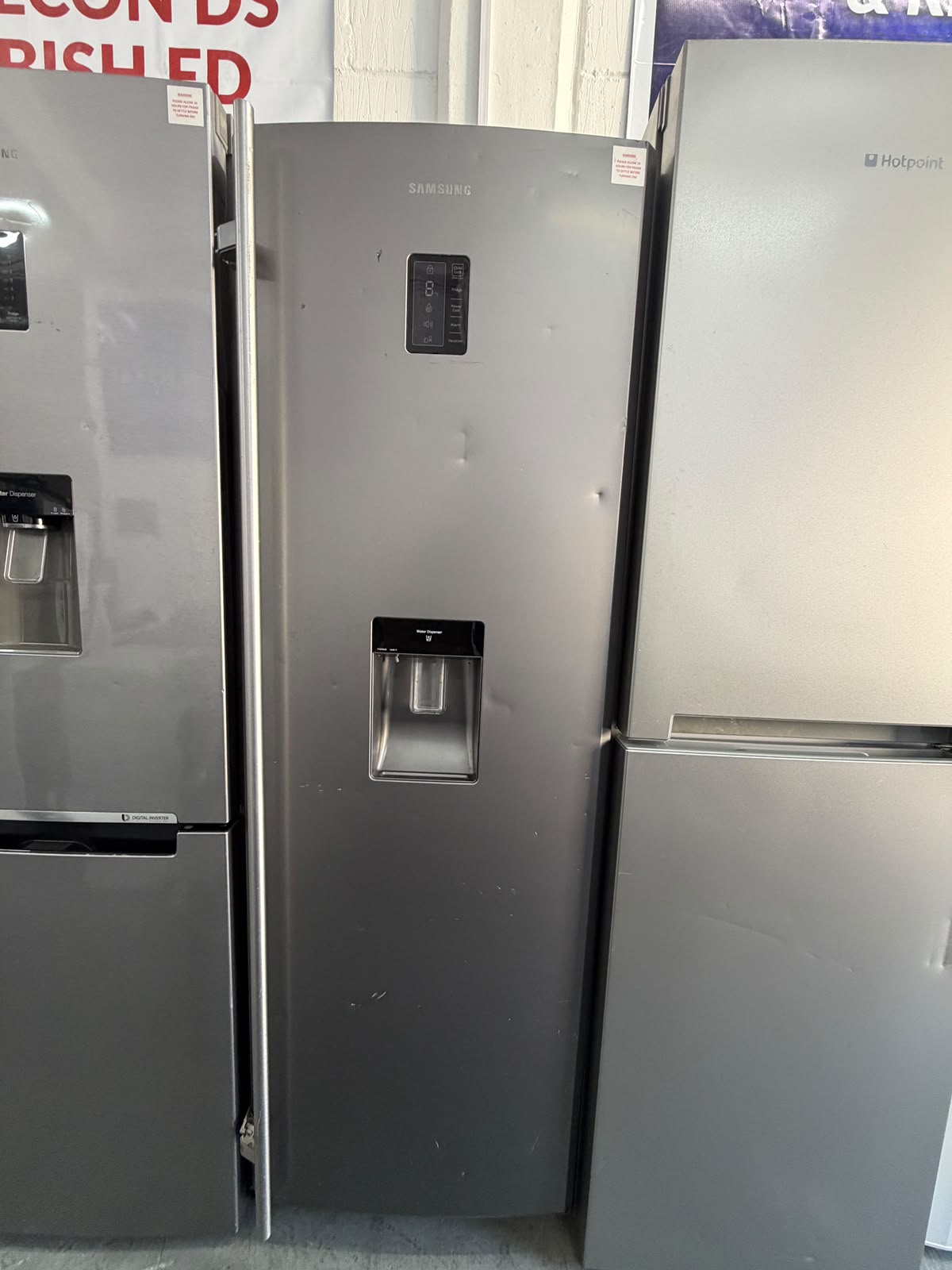 Refurbished Samsung RR82PDMH 353L Tall Fridge - Manhattan Silver