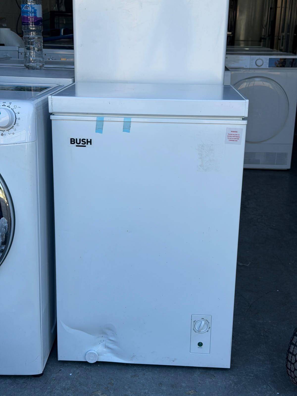 Bush BECFE99LW 99L Chest Freezer - White - Unused Grade B