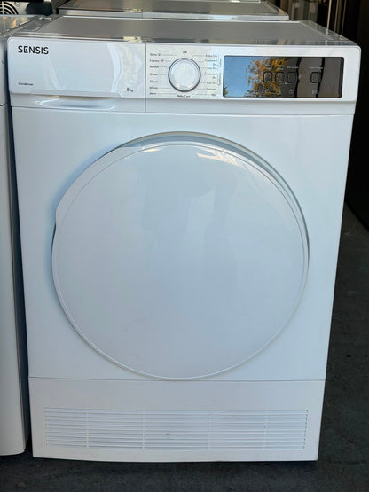 Refurbished Sensis TDCF018BW 8Kg Condenser Tumble Dryer - White - Unused Grade A