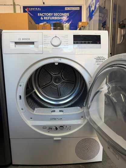 Refurbished Bosch WTR85V21GB 8Kg Heat Pump Tumble Dryer - White