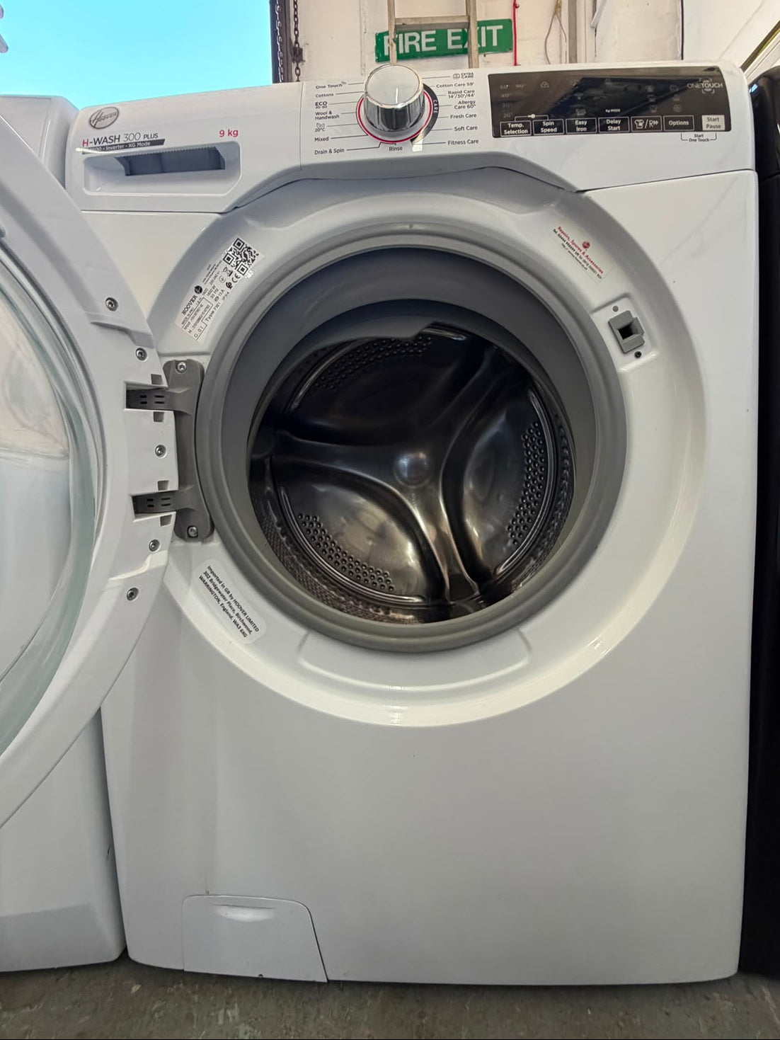 Refurbished Hoover H3W69TME/1-80 9kg 1600RPM Washing Machine - White
