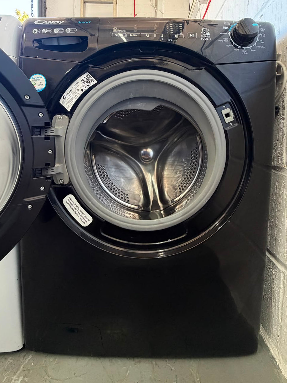Refurbished Candy CS149TBBE 9kg 1400RPM Washing Machine - Black