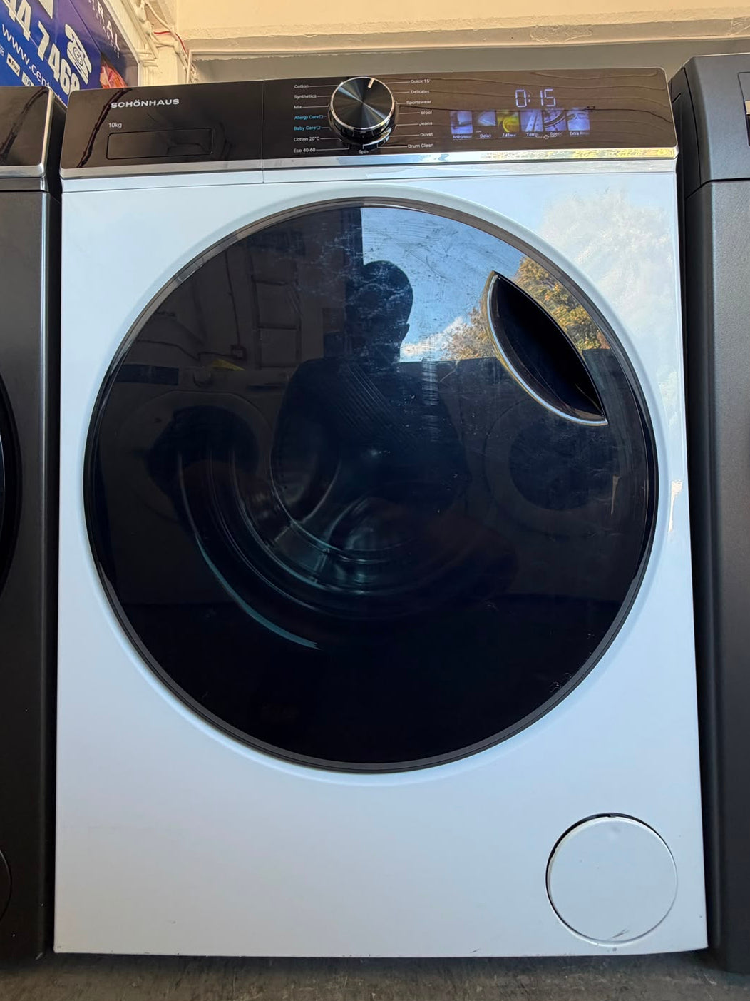 Schönhaus WMSF011014AW 10kg 1400RPM Washing Machine - White - Unused Grade A