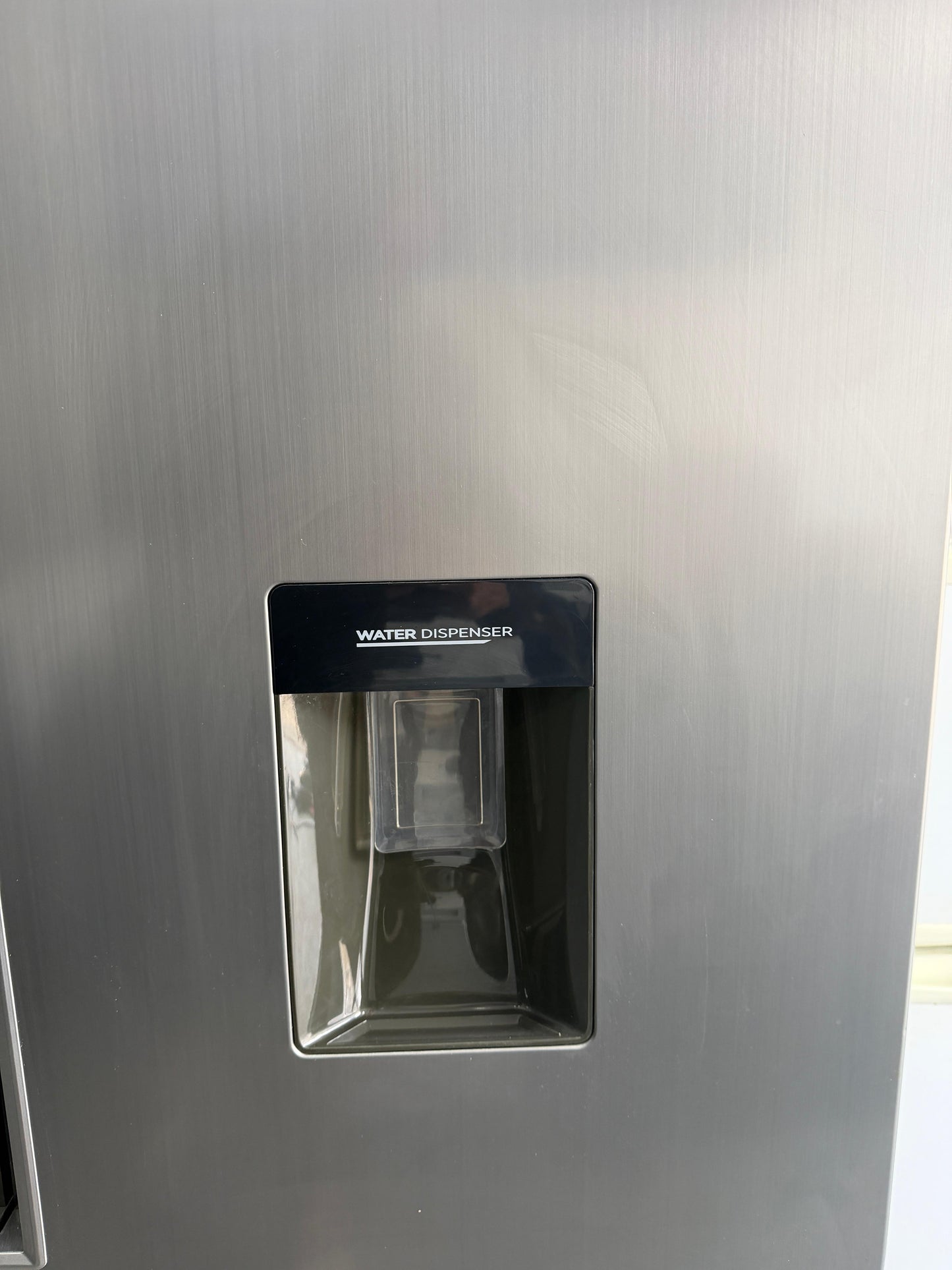 Refurbished Hoover HHSBSO6174XWDK 521L American-Style Fridge Freezer - Silver