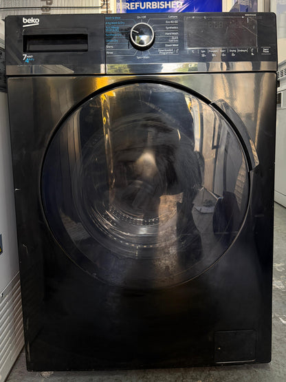 Beko WDER744421B 7kg/4kg 1400RPM Washer Dryer - Black - Unused Grade B