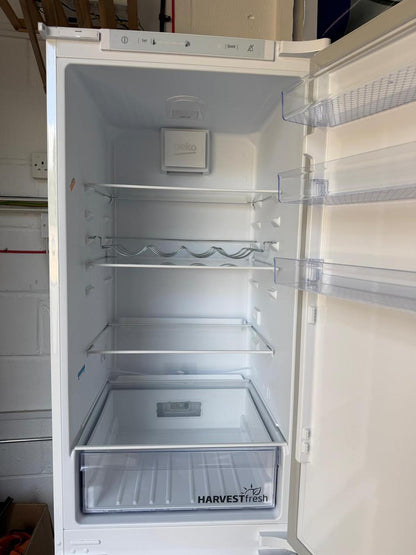 Refurbished Beko K54275HEB 262L Integrated 60/40 Fridge Freezer - White