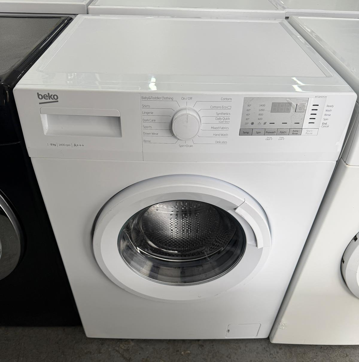 Refurbished Beko WTG841M2W 8kg 1400RPM Washing Machine - White