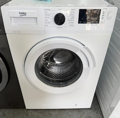 Refurbished Beko WTL84121W 8kg 1400RPM Washing Machine - White