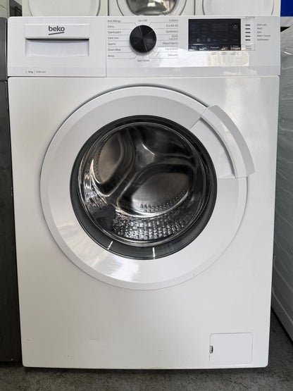 Refurbished Beko WTL84121W 8kg 1400RPM Washing Machine - White