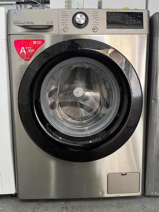 Refurbished LG F4V710STSE 10.5kg 1400RPM Washing Machine - Graphite