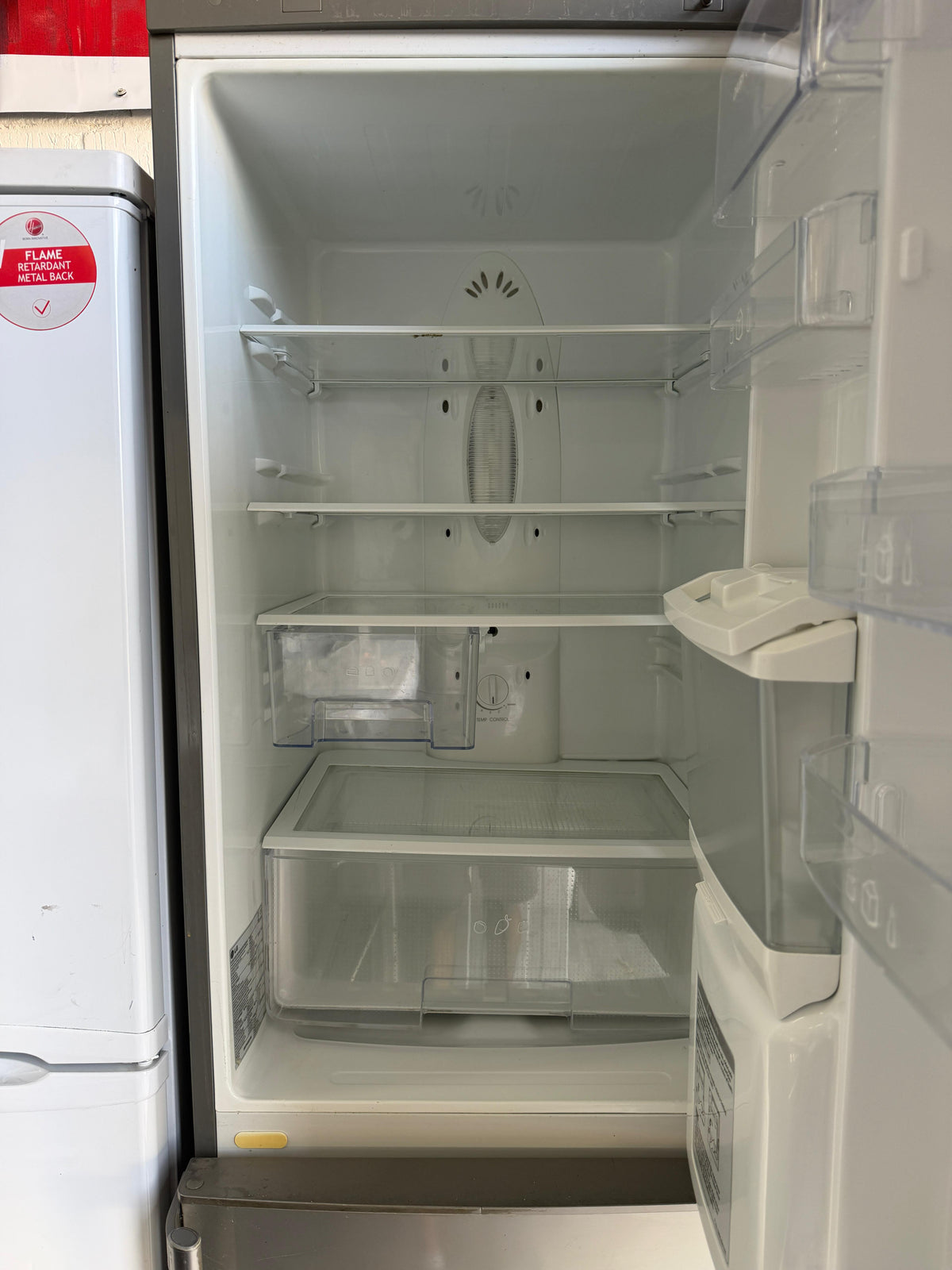 Refurbished LG GB3133PVGK 296L Fridge Freezer with Water Dispenser - Platinum Silver