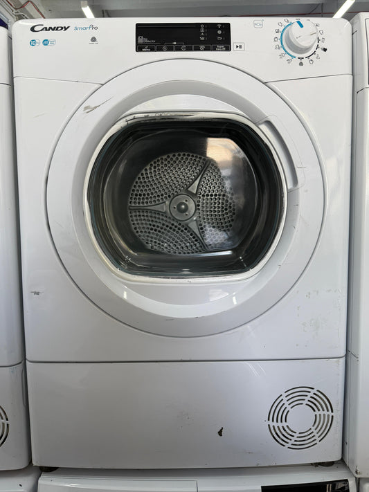 Refurbished Candy CSOC10TG-80 10kg Condenser Tumble Dryer - White